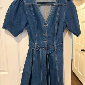 Veronica Beard denim mini dress